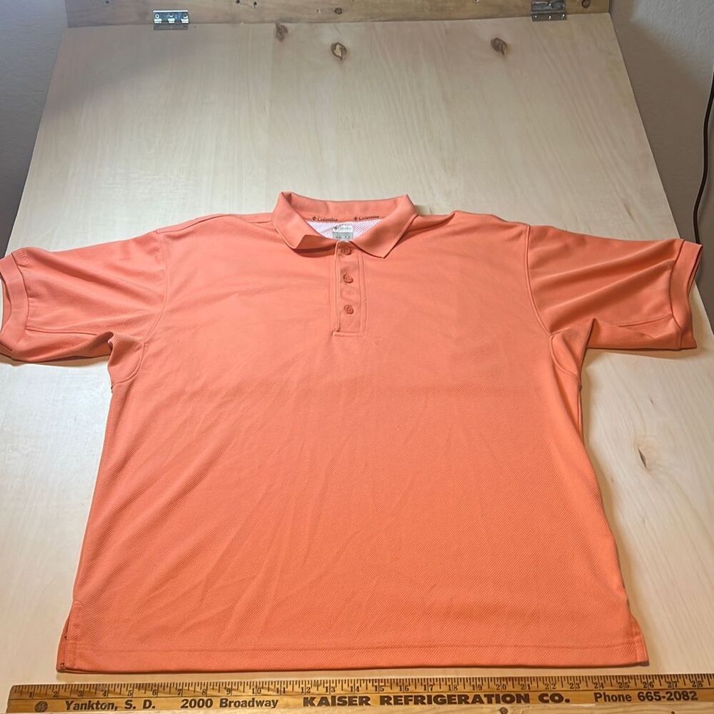 Columbia PFG Polo Shirt‎ Mens Large Salomon color
